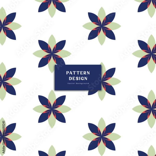 Fototapeta pattern design vector background