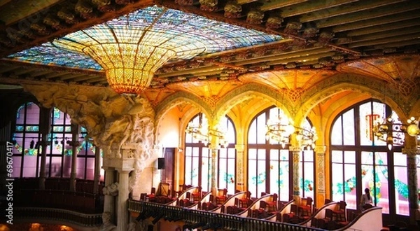 Obraz カタルーニャ音楽堂、メインホール