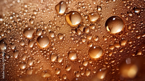 Obraz drops of water HD 8K wallpaper Stock Photographic Image 