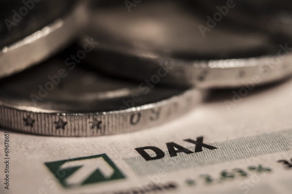 Fototapeta Dax Konjunktur