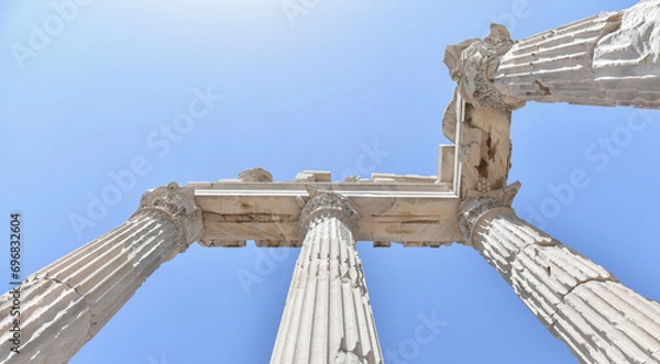 Obraz Pergamum City Ruins from the Ancient Greek Period