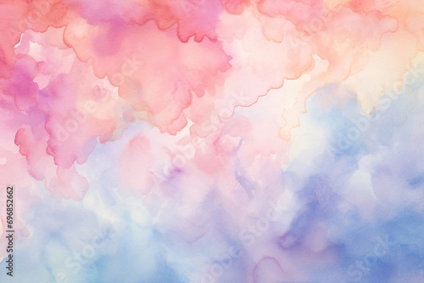 Obraz Watercolor on paper backgroound