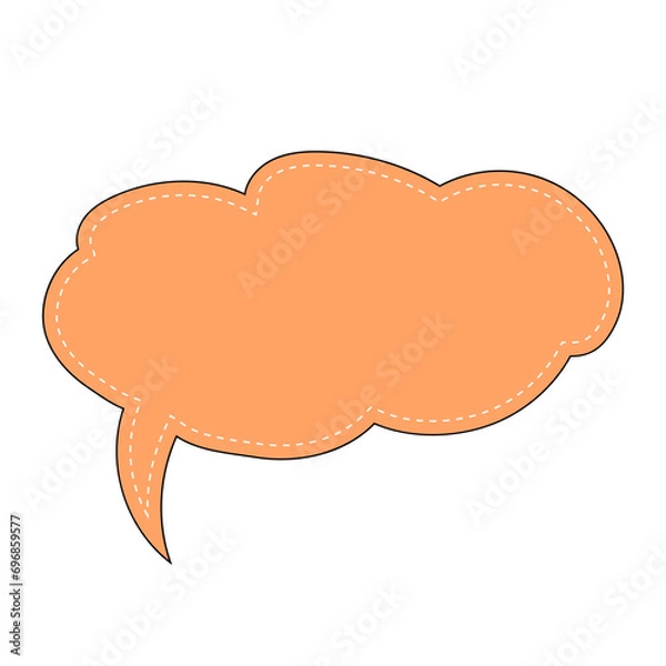 Obraz Cute Speech Bubblee