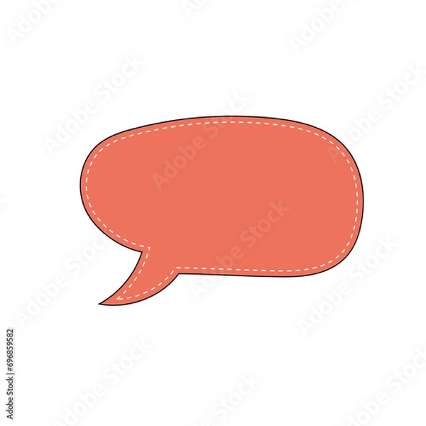 Obraz Cute Speech Bubblee