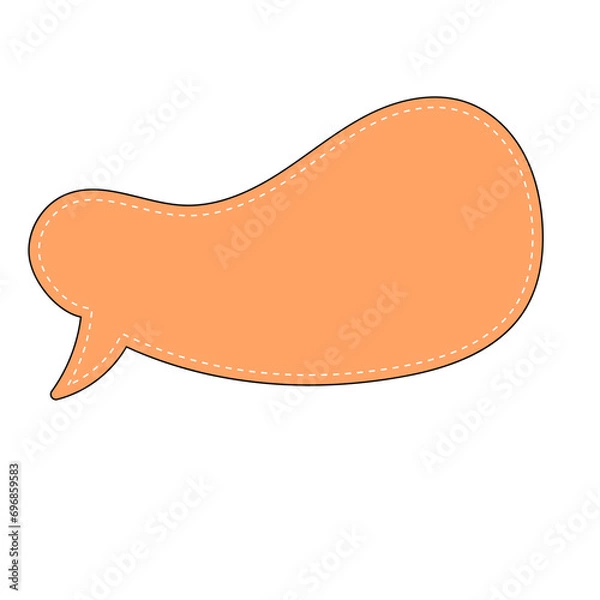 Obraz Cute Speech Bubblee