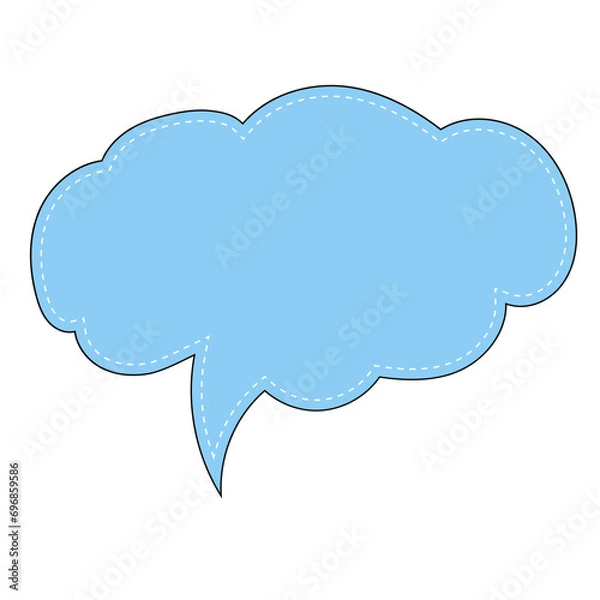 Obraz Cute Speech Bubblee