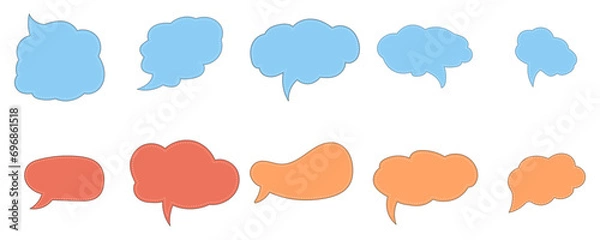 Obraz Cute Speech Bubblee