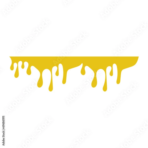 Obraz Dripping Liquid Elements