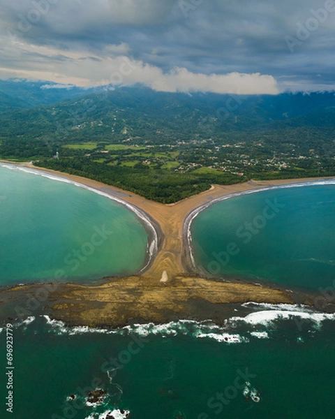 Obraz Whale tail beach in Costa Rica