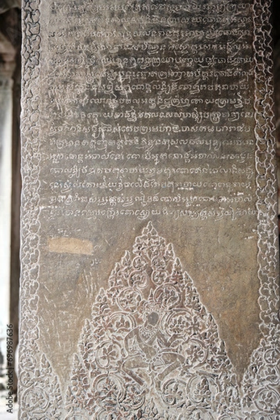 Obraz angkor wat temples in cambodia