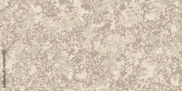 Obraz Desert camouflage military pattern. Vector camouflage pattern for clothing design.