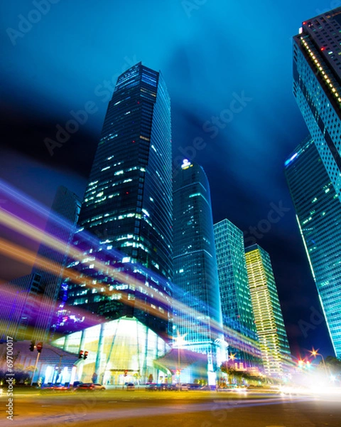 Obraz  light trails
