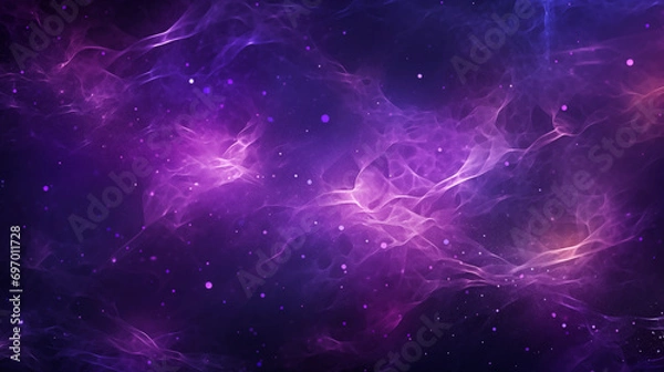 Fototapeta purple glow particle abstract background