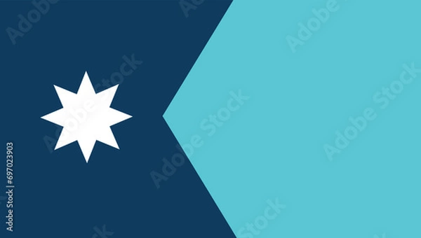 Obraz New Minnesota State Flag Official