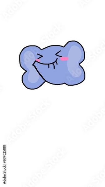 Obraz Elephant looks so shy