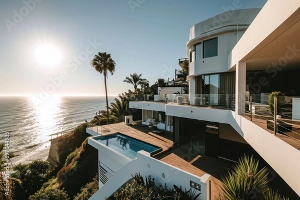 Obraz Marbella House Elevated with Minimalist Mediterranean Style