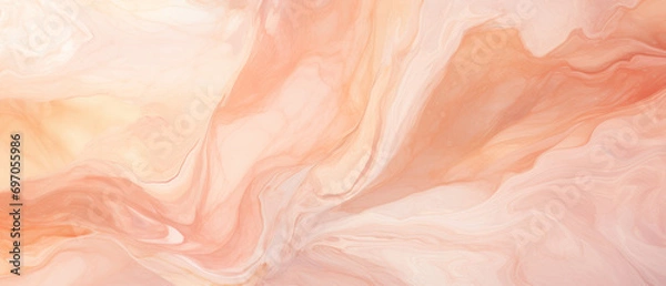 Obraz Abstract peach fuzz color marble	