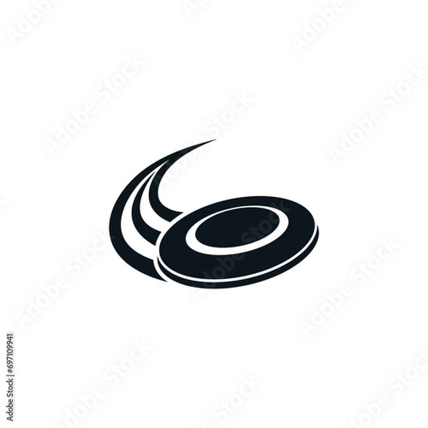 Obraz frisbee icon vector