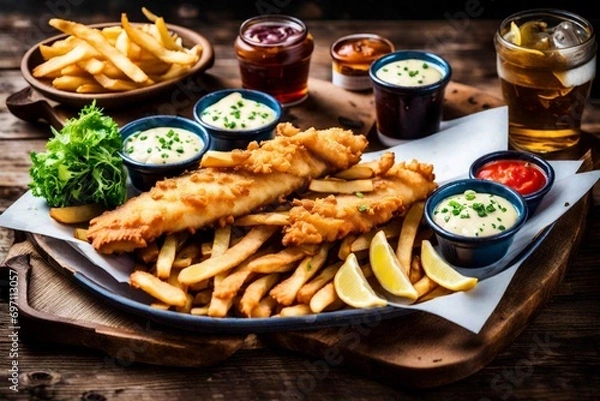 Obraz grilled chicken wings