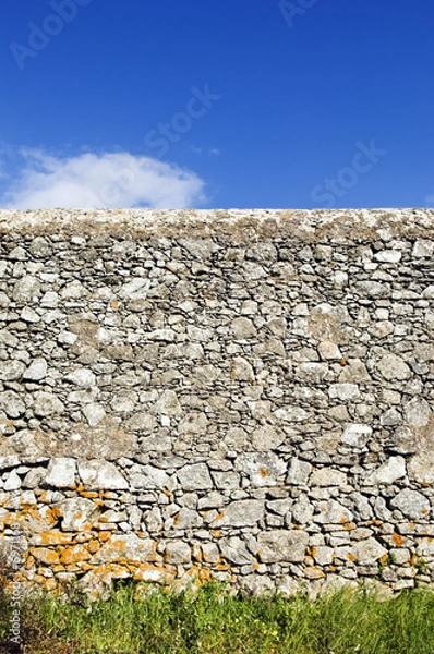 Fototapeta Rustic stone wall