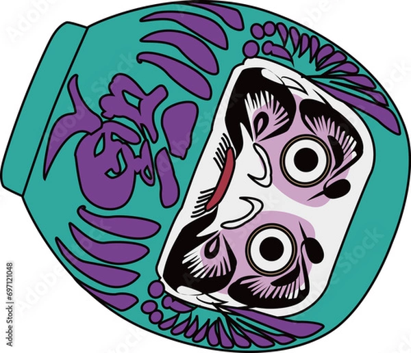 Obraz ダルマ（Dharma）(eps)