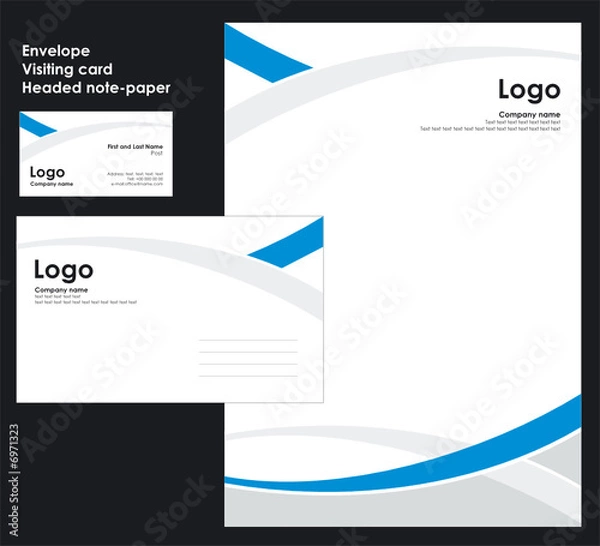 Obraz Corporate Identity Template Vector 2