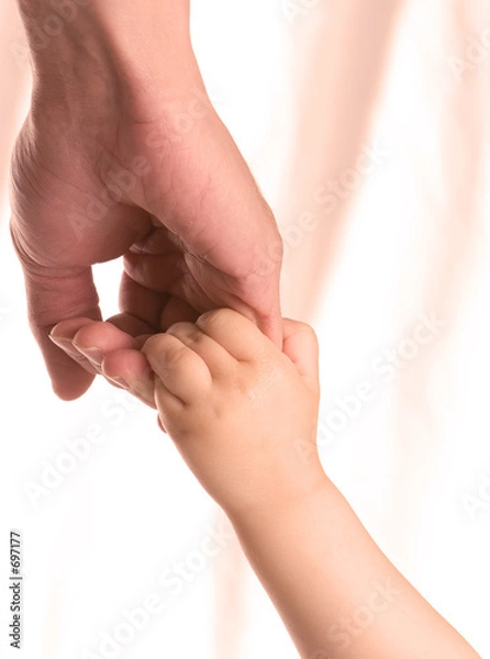 Obraz holding hands