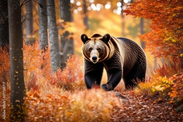 Obraz bear in the woods