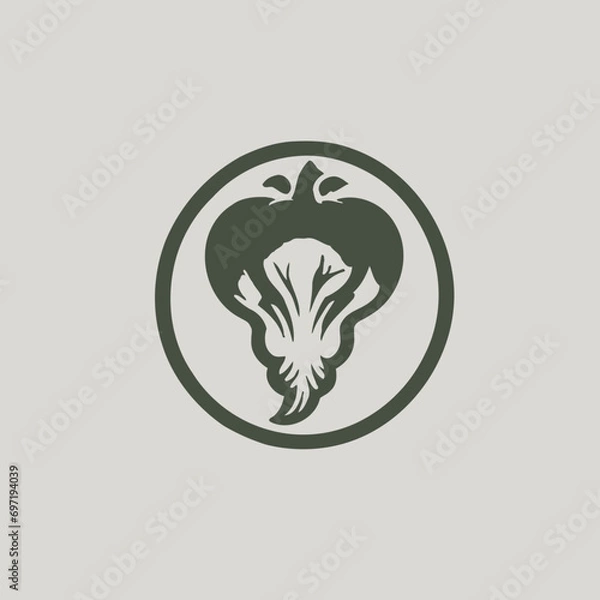 Obraz Vegetables Logo EPS Format Very Cool Design