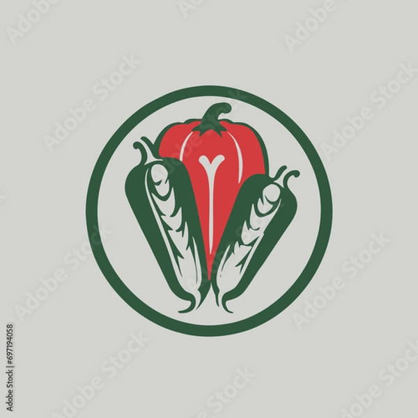 Obraz Vegetables Logo EPS Format Very Cool Design