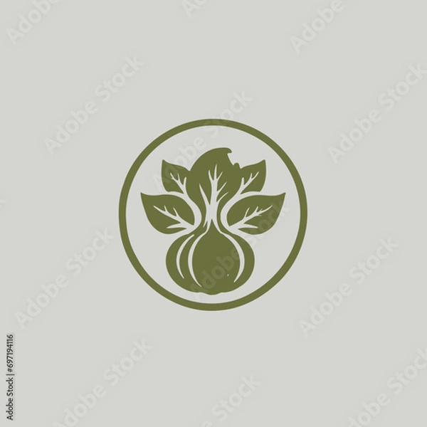 Obraz Vegetables Logo EPS Format Very Cool Design