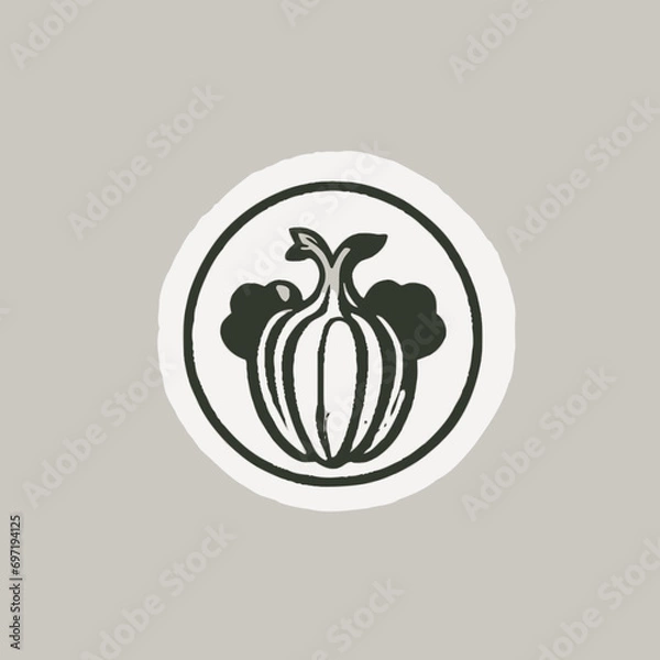 Obraz Vegetables Logo EPS Format Very Cool Design