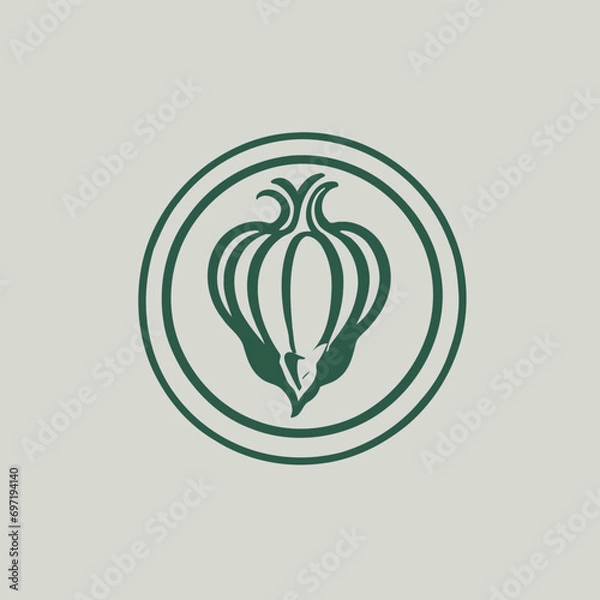 Obraz Vegetables Logo EPS Format Very Cool Design
