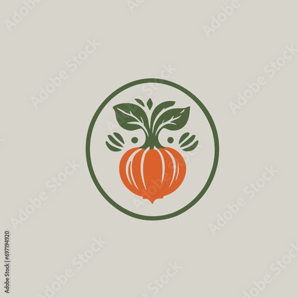 Obraz Vegetables Logo EPS Format Very Cool Design