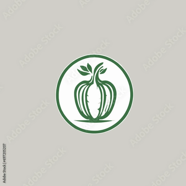 Obraz Vegetables Logo EPS Format Very Cool Design