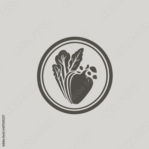 Obraz Vegetables Logo EPS Format Very Cool Design