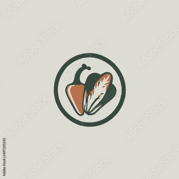 Obraz Vegetables Logo EPS Format Very Cool Design