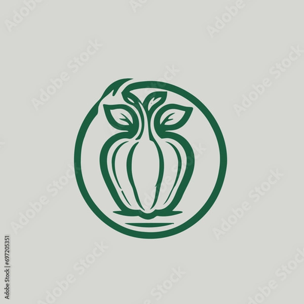 Obraz Vegetables Logo EPS Format Very Cool Design