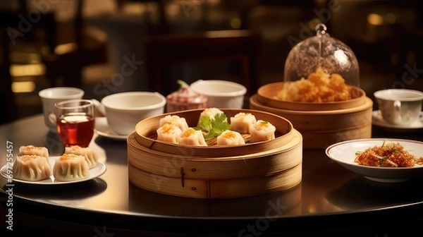 Obraz Delicious dimsum siomay