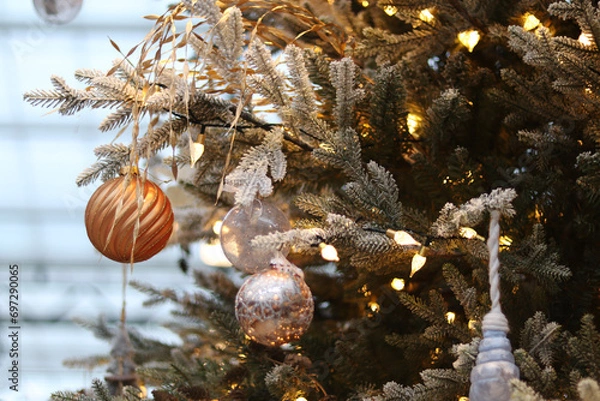 Obraz christmas decoration on the tree