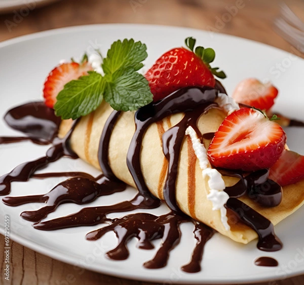 Fototapeta クレープ Crepe