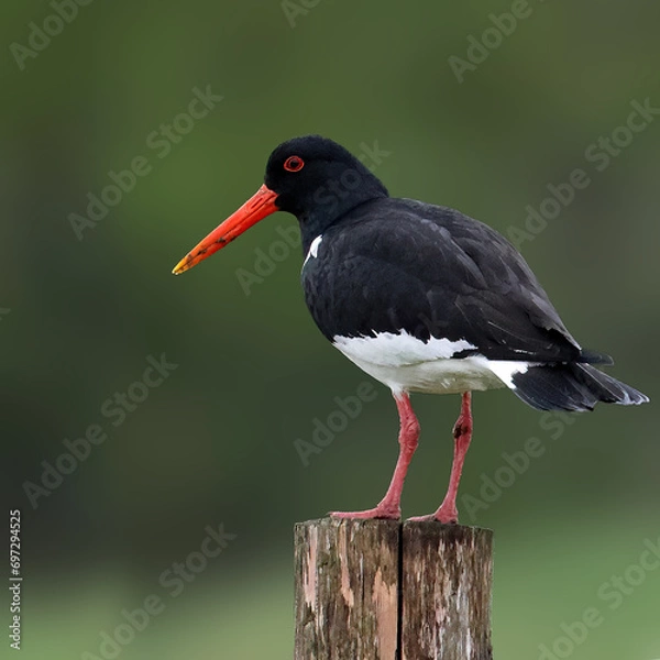 Obraz Eurasian Oystercatcher Austernfischer Texel