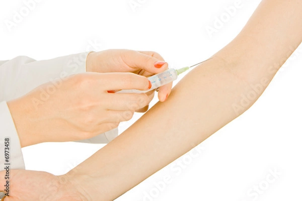 Fototapeta give a serum