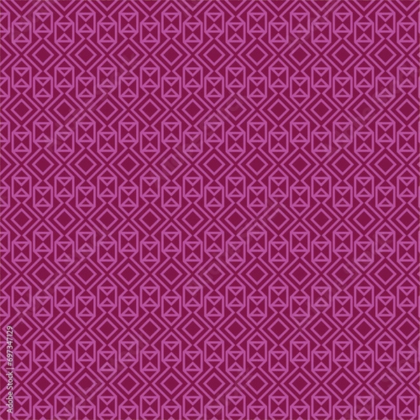 Fototapeta Clean minimal geometric pattern floral texture background design