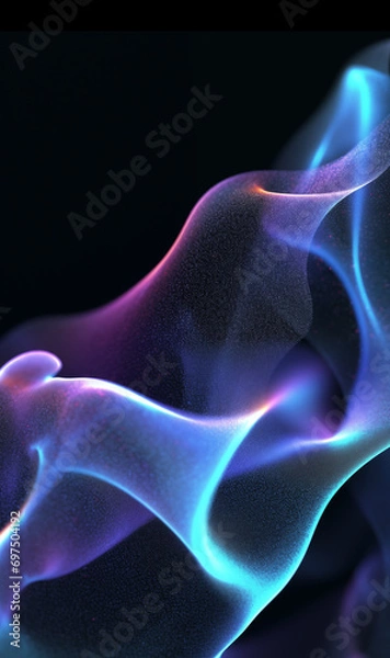 Fototapeta abstract blue background with alpha channel