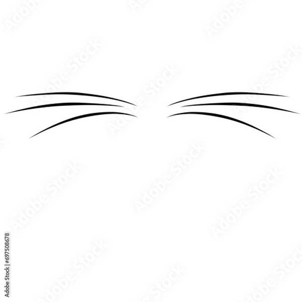 Obraz Cat Whiskers Icon