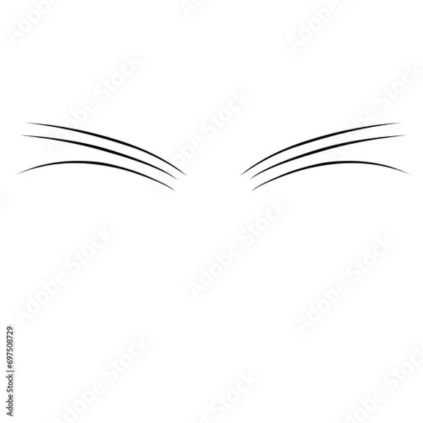 Obraz Cat Whiskers Icon