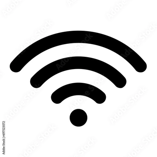 Obraz free wifi icon