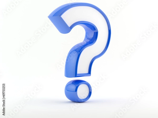 Fototapeta Question mark