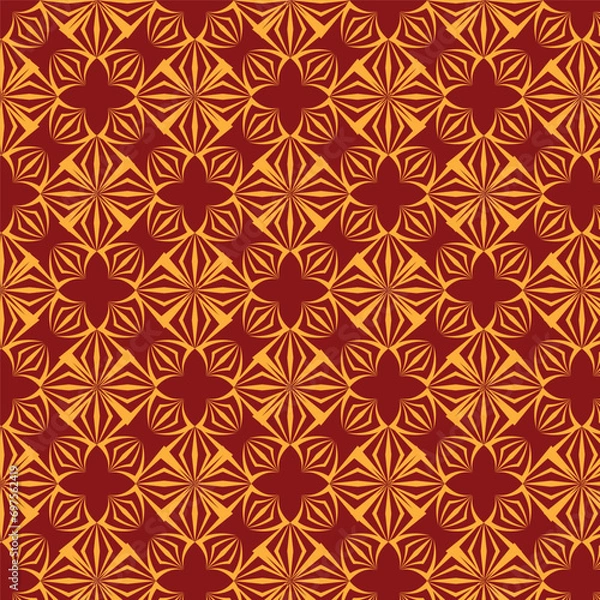 Fototapeta Flat pattern design striped seamless geometric patterns